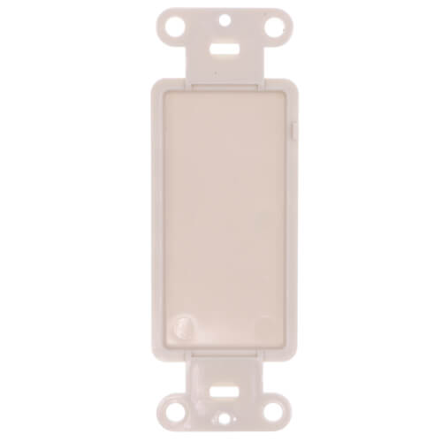 Main product image of Electrical Wall Plate, Decora Blank Insert (Light Almond)