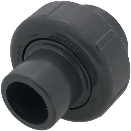 Main product image of 1-1/4" PVC Schedule 80 FKM Union 2000 (S x Spig)