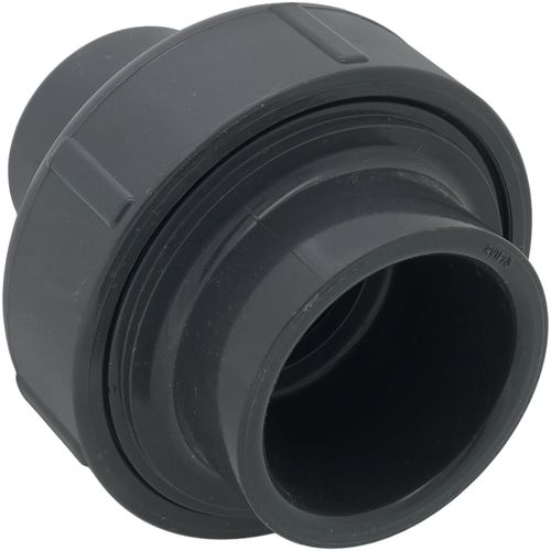 Main product image of 1-1/4" PVC Schedule 80 FKM Union 2000 (S x Spig)