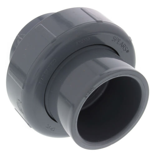 Main product image of 1-1/2" CPVC Schedule 80 FKM Union 2000 (Socket x Socket)
