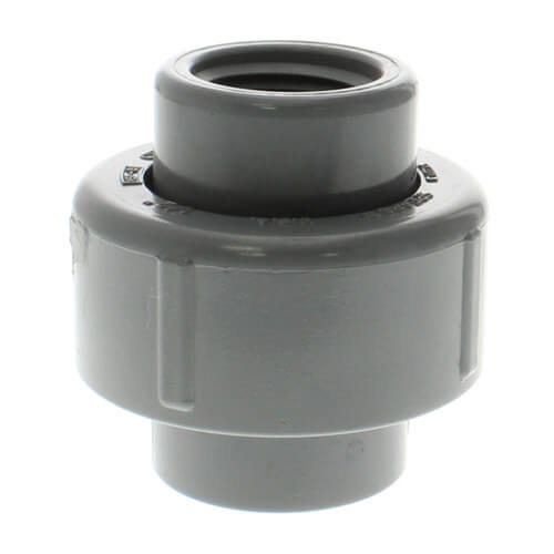 Main product image of 1/2" CPVC Schedule 80 FKM Union 2000 (Socket x FPT)