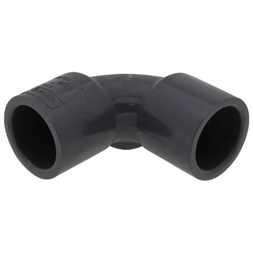 Main product image of 3/4" PVC Schedule 80 90° Sweep Elbow