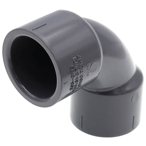 806010S 806010S 1" PVC Schedule 80 90° Sweep Elbow