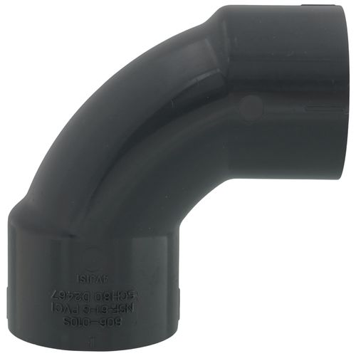 Main product image of 1" PVC Schedule 80 90° Sweep Elbow