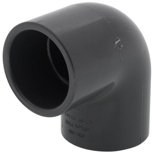 Main product image of 1-1/2" PVC Schedule 80 90° Elbow