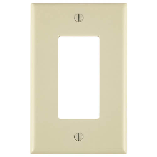 Main product image of 1-Gang Decora Midway Size Electrical Wall Plate (Light Almond)
