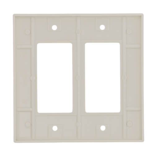 Main product image of 2-Gang Decora Midway Size Electrical Wall Plate (Light Almond)