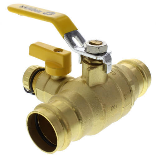 80614 stone 80614 1" Press Full Port Ball Valve w/ Drain