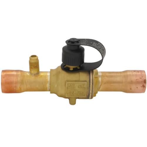 EMERSON/ALCO BVS-078/S500025790 REFRIGERATION BALL VALVE W/ACCESS VALVE 7/8"ODF 