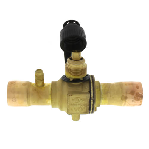 Main product image of 1-1/8" ODF BVS Series Refrigeration Ball Valve w/ Access Valve (R-410A)
