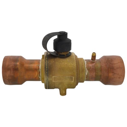 Main product image of 2-5/8" ODF BVS Series Refrigeration Ball Valve w/ Access Valve (R-410A)