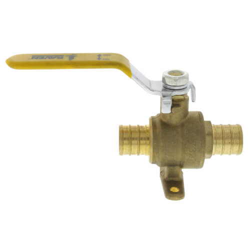 Main product image of 3/4" PEX Crimp Drop Ear Ball Valve (Lead Free)