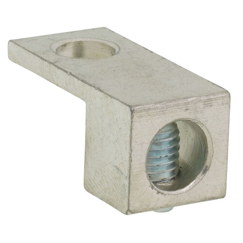 Main product image of 1/4" Single-Hole Mechanical Aluminum Lug, 14-2 AWG