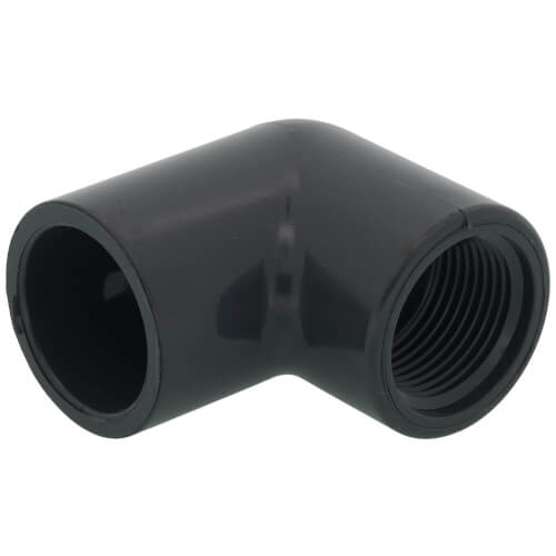 Main product image of 3/4" PVC Schedule 80 90° Elbow (S x FPT)