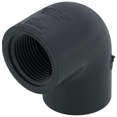 Main product image of 1" PVC Schedule 80 90° Elbow (S x FPT)
