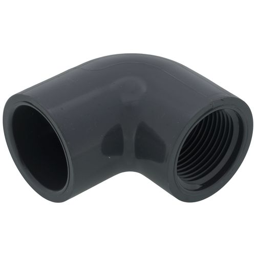 Main product image of 1" PVC Schedule 80 90° Elbow (S x FPT)