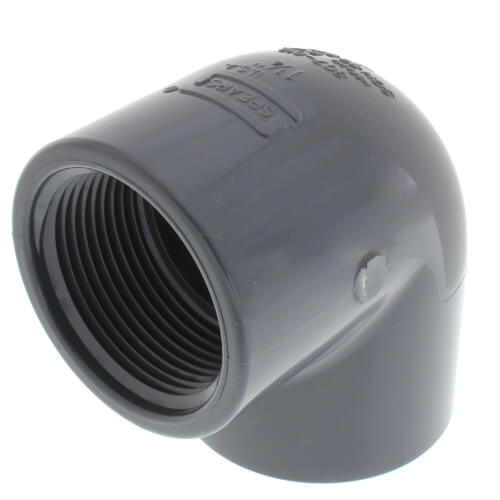 Main product image of 1-1/4" PVC Schedule 80 90° Elbow (S x FPT)