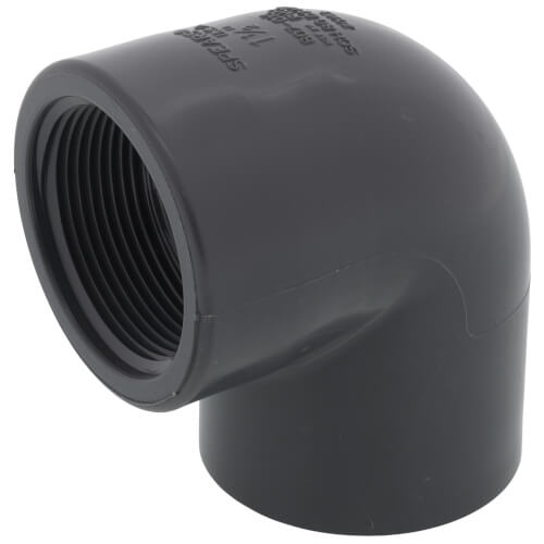 Main product image of 1-1/2" PVC Schedule 80 90° Elbow (S x FPT)