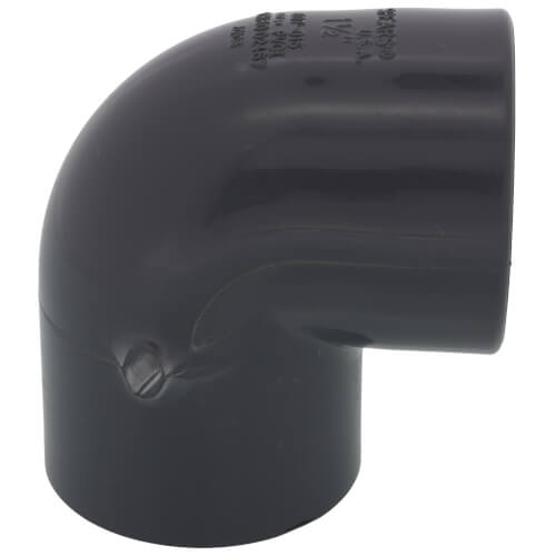 Main product image of 1-1/2" PVC Schedule 80 90° Elbow (S x FPT)