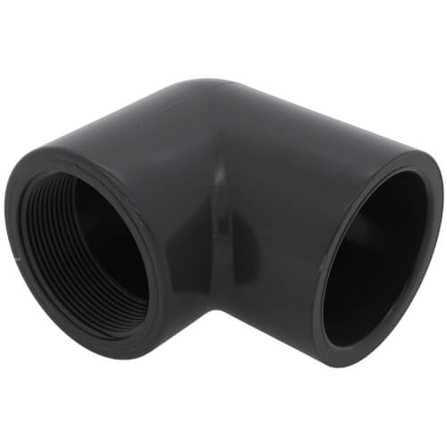 Main product image of 2" PVC Schedule 80 90° Elbow (S x FPT)