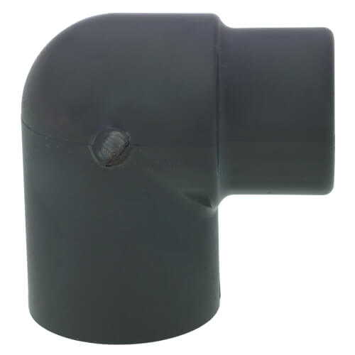 Main product image of 3/4" x 1/2" PVC Schedule 80 90° Reducing Elbow (S x FPT)