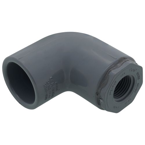 Main product image of 1" Socket x 1/2" FPT CPVC Schedule 80 90° Elbow