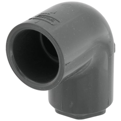 Main product image of 1" x 1/2" PVC Schedule 80 90° Reducing Elbow (S x FPT)