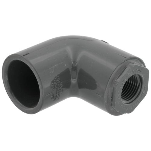 Main product image of 1" x 1/2" PVC Schedule 80 90° Reducing Elbow (S x FPT)