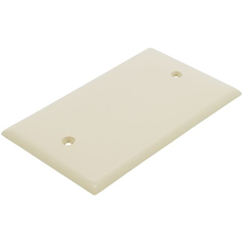 Main product image of 1-Gang No Device Blank Wallplate, Box Mount (Ivory)