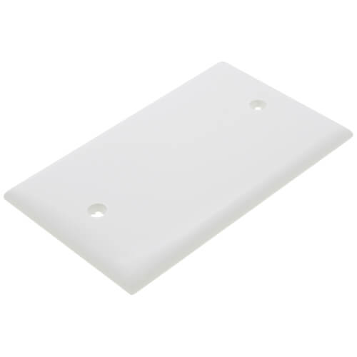 Main product image of 1-Gang No Device Blank Wallplate, Box Mount (White)