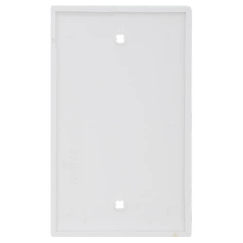 Main product image of 1-Gang No Device Blank Wallplate, Box Mount (White)