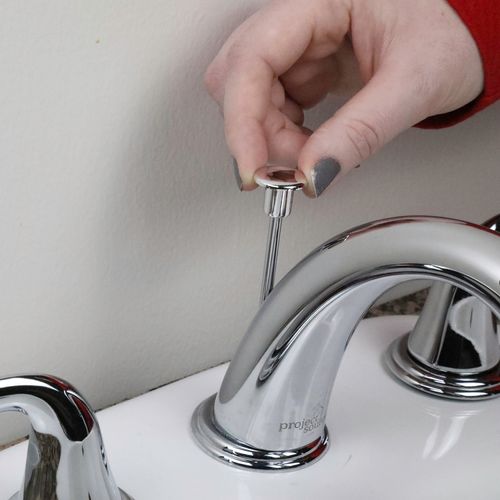 Main product image of Bathroom Sink Pop-up Assembly (Chrome)