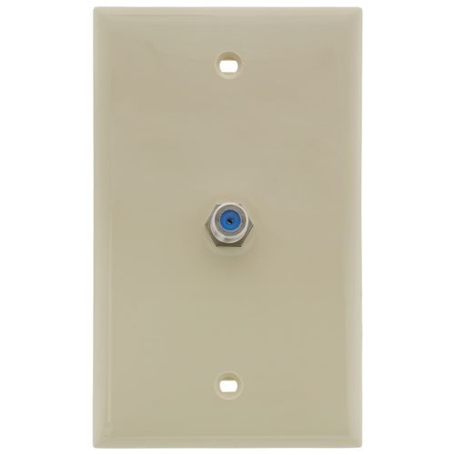 Main product image of Video Wall Jack w/ F-Connector - Ivory