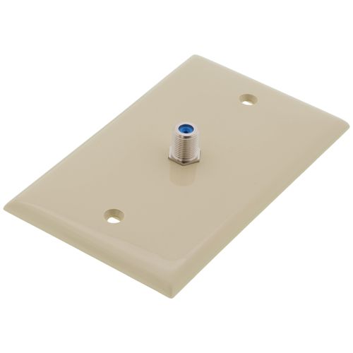 Main product image of Video Wall Jack w/ F-Connector - Ivory