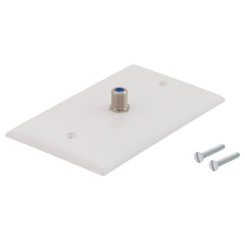 Main product image of Video Wall Jack w/ F-Connector - White