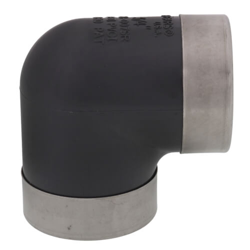 Main product image of 3/4" PVC Schedule 80 Special Reinforced 90-Degree Elbow (FPT)