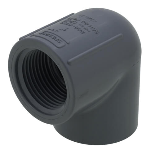 Main product image of 1" FPT CPVC Schedule 80 90° Elbow