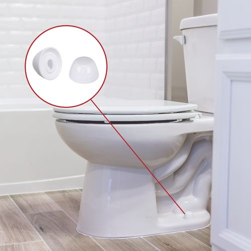Main product image of White Universal Toilet Bolt Caps (Pack of 2)