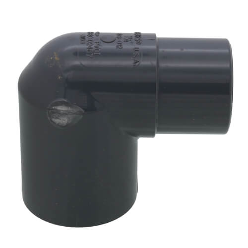 Main product image of 1-1/4" PVC Schedule 80 90-Degree Street Elbow (Spigot x Socket)