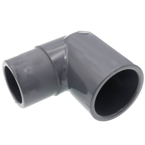 Main product image of 1-1/2" PVC Schedule 80 90° Street Elbow (Spigot x Socket)