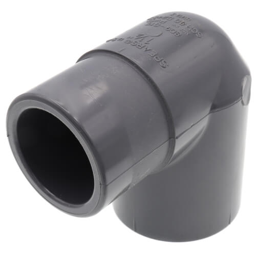 Main product image of 1-1/2" PVC Schedule 80 90° Street Elbow (Spigot x Socket)