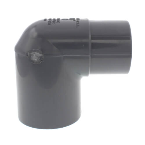 Main product image of 1-1/2" Spigot x 1-1/2" Socket CPVC Schedule 80 90° Street Elbow