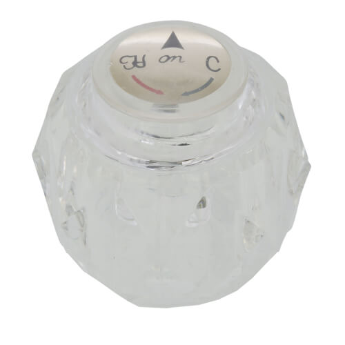 Main product image of Faucet Handle for Delta (Clear Acrylic), 80967