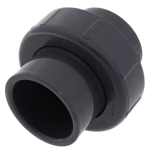 1-1/2" PVC Schedule 80 EPDM Union 2000 (S x S)