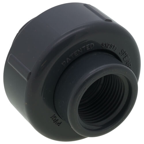 Main product image of 3/4" PVC Schedule 80 EPDM Union 2000 (S x FPT)
