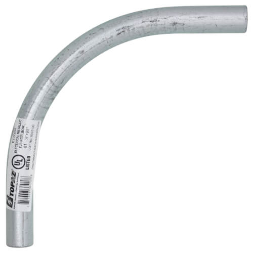 1/2" Thinwall EMT 90-Degree Conduit Elbow