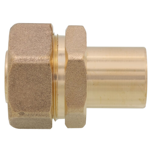 Main product image of 3/4" PEX-AL-PEX Compression x 3/4" Male Sweat Adapter