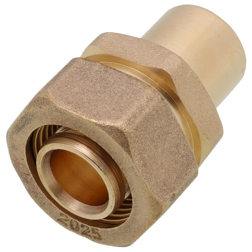 Main product image of 3/4" PEX-AL-PEX Compression x 3/4" Male Sweat Adapter