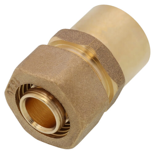 5/8" PEX-AL-PEX Compression x 3/4" Female Sweat Adapter