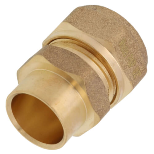 Main product image of 1/2" PEX-AL-PEX Compression x 1/2" Female Sweat Adapter